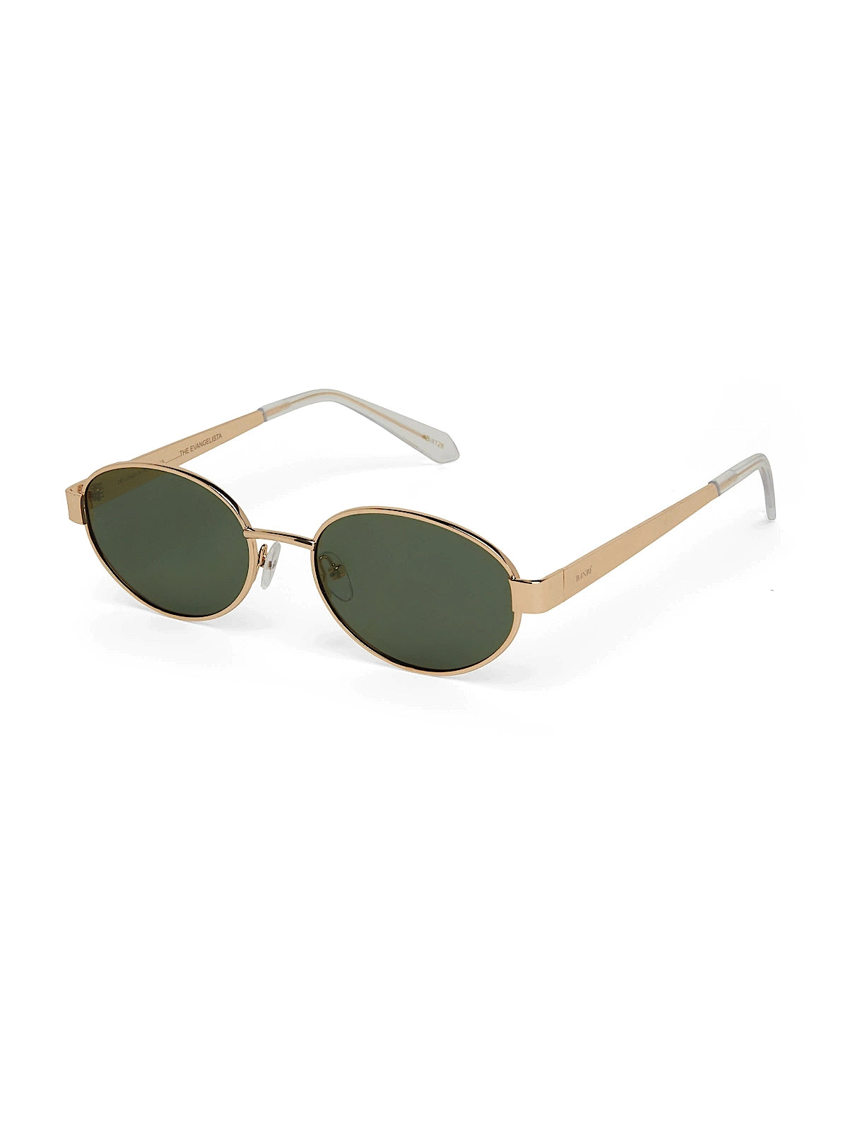 Banbe Eyewear: The Evangelista Sunglasses (THEEVNGLSTA-GLDGRN)