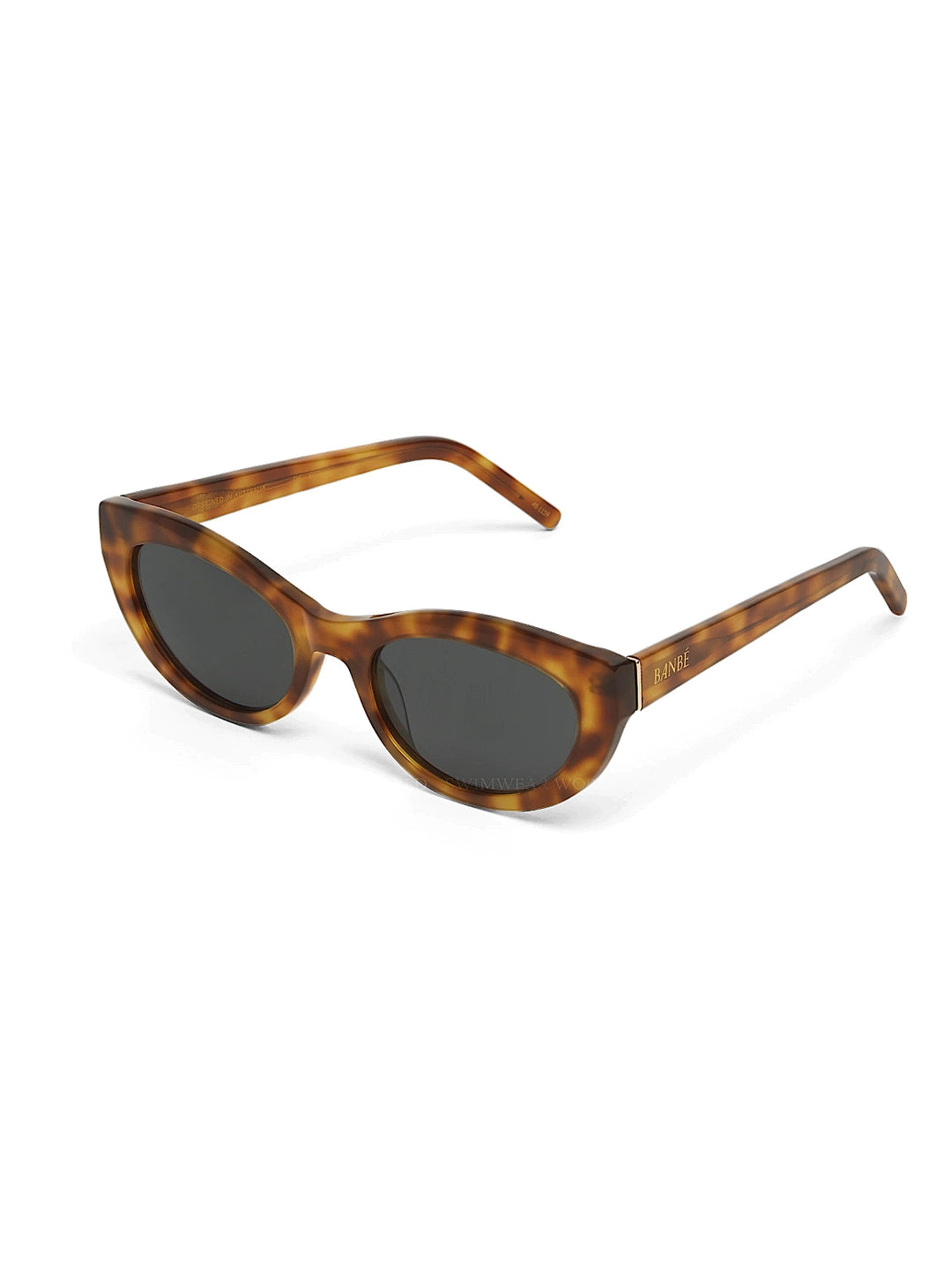 BANBÉ Womens Cat Eye Tortoiseshell Sunglasses - Dark Brown Lenses BANBÉ DEMI Sunglasses - Dark Cacao-Espresso main image 2