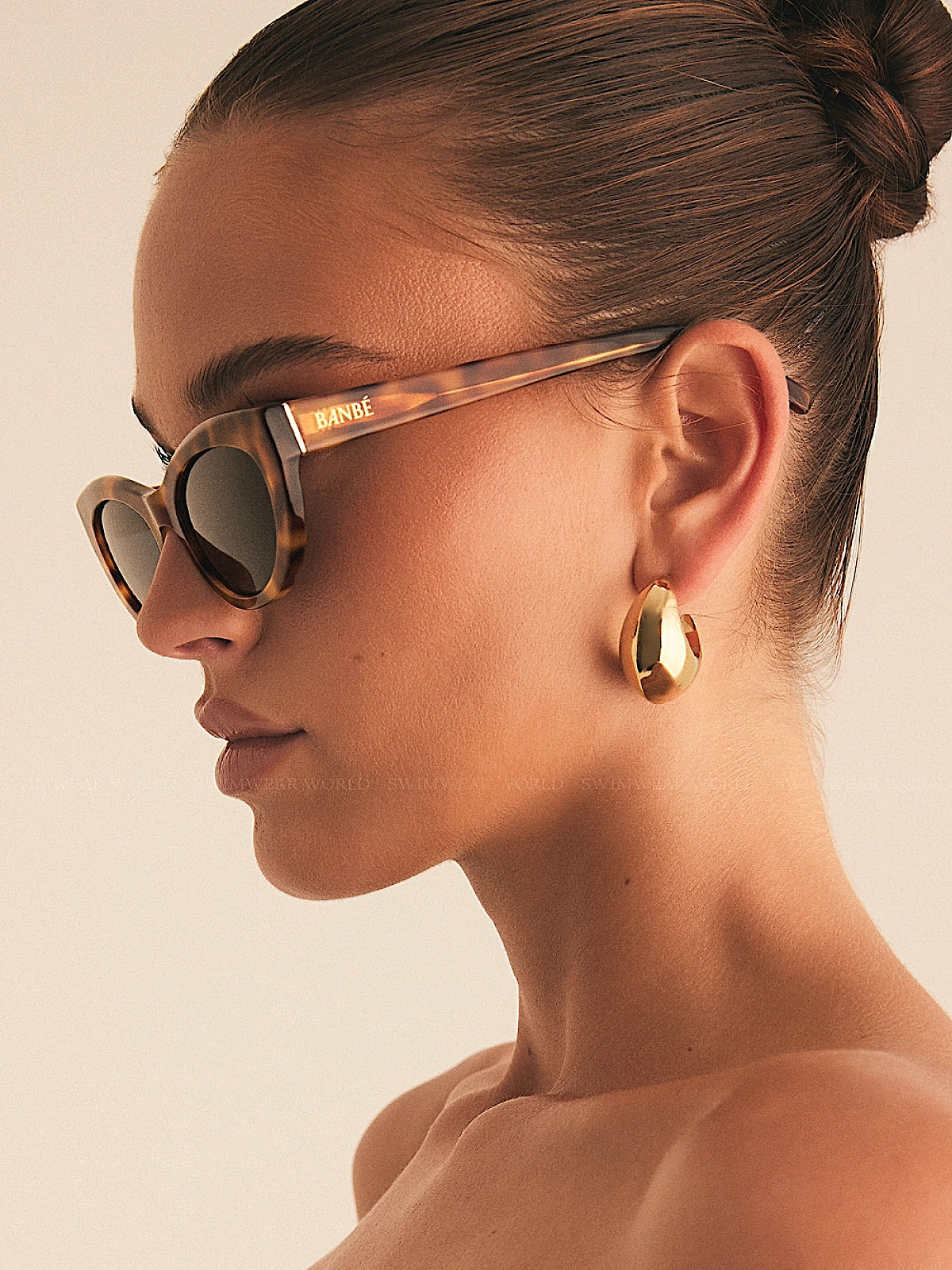 Banbe Eyewear: The Estella Sunglasses (THEESTELLA-HZLTRTINK)