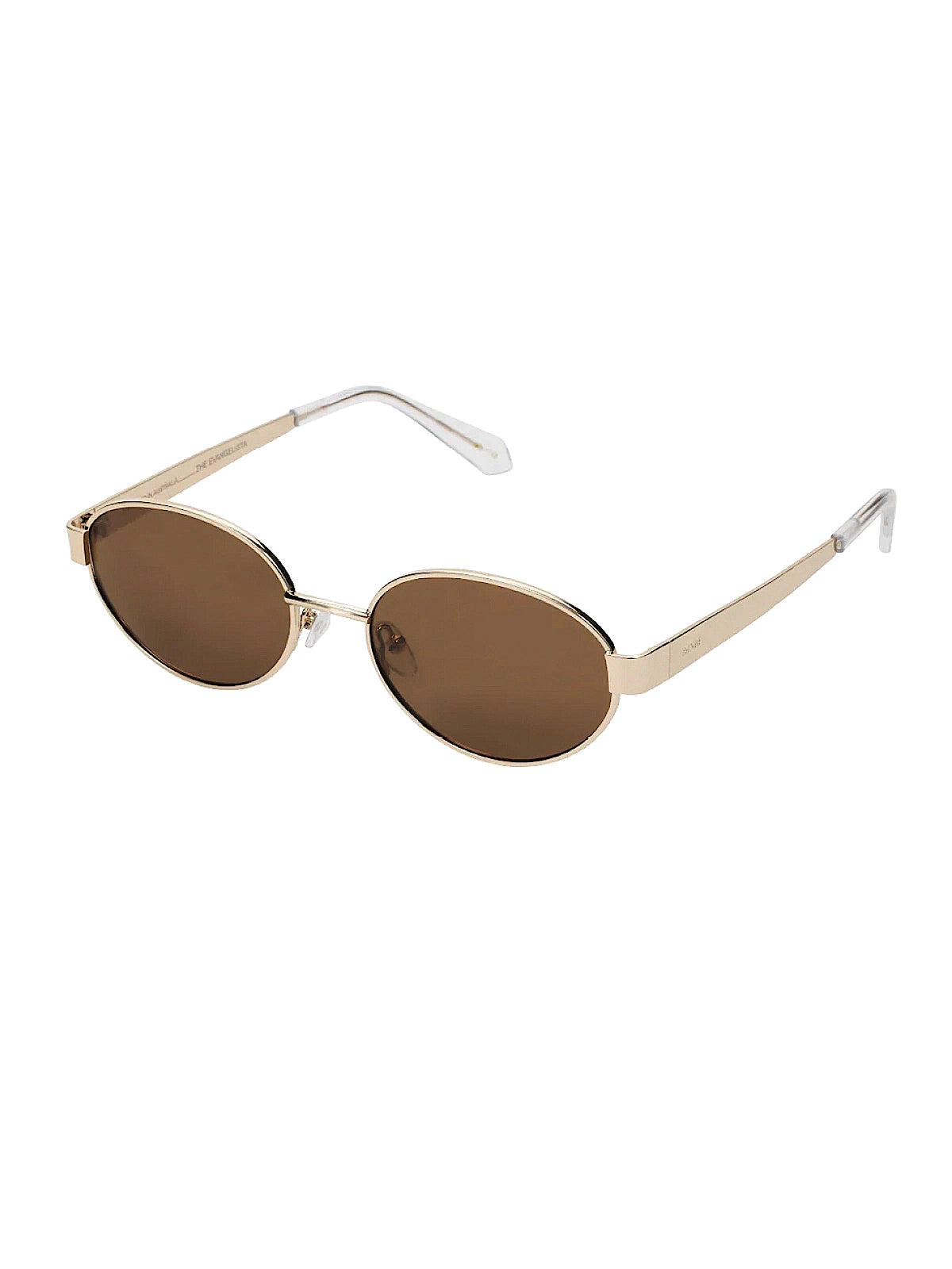 Banbe Eyewear: The Evangilista Sunglasses (B-1148-GLDBRW)