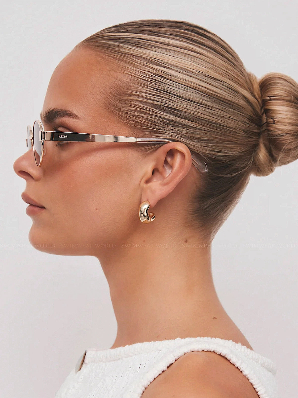 Banbe Eyewear: The Evangilista Sunglasses (B-1148-GLDBRW)