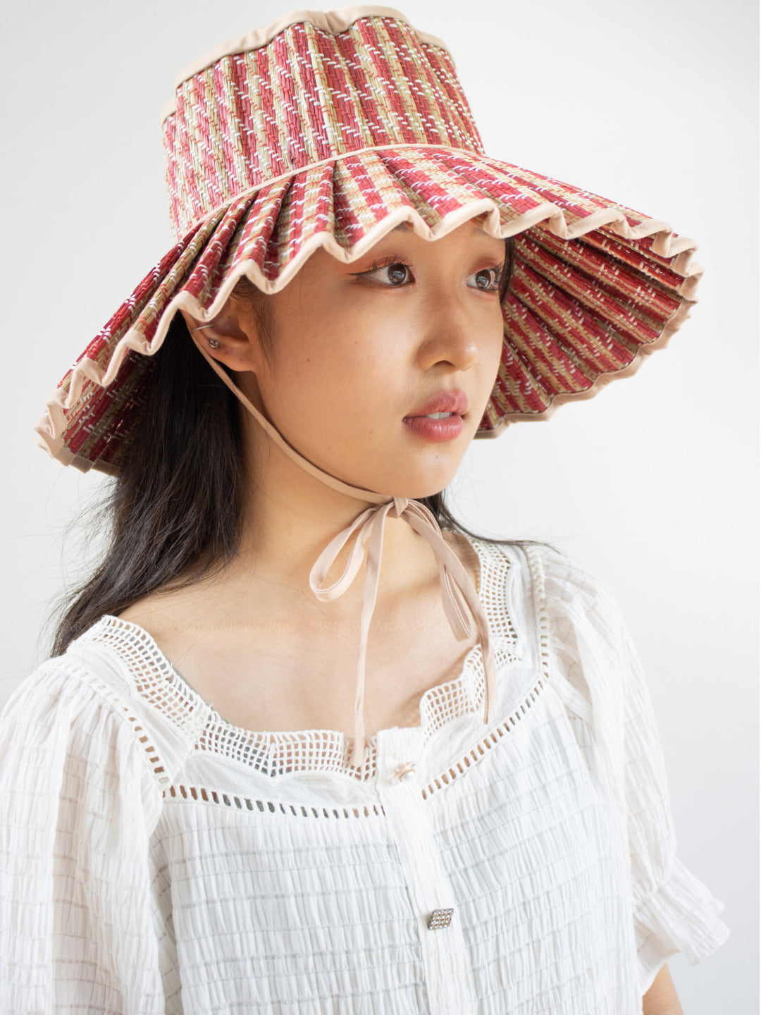Lorna Murray: Vernazza Luxe Capri Hat (LMCAPRVERN1566M) – Swimwear