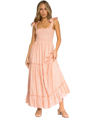 Girl and The Sun: Francesca Maxi Dress (GS601D-RPK)