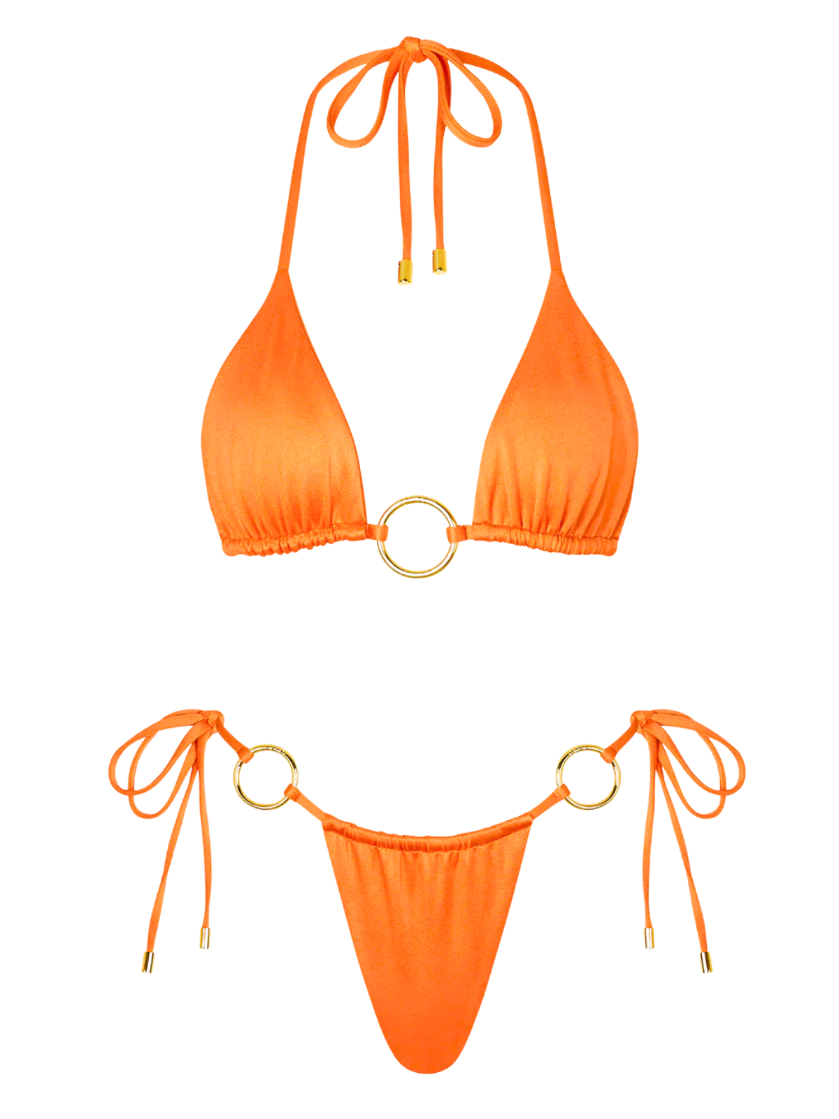 Cin Cin: Isle Hoop Halter-Cove Strings Bikini | Swimwear World