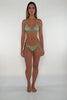Luli Fama: Seamless Rings Triangle-Seamless Ruched Back Tie Side Bikini (L879Q21-111-L879Q02-111)