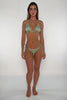 Luli Fama: Ring Triangle Halter-Seamless Tie Side Bikini (L879Q73-111-L879Q03-111)