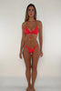Luli Fama: Molded Push-Up Bandeau Halter-Strap Ring Bikini (L87043H-909-L870J23-909)