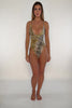 Luli Fama: Deep V One-Piece (L876G33-111)