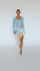 Andreeva: Aqua Marine Handmade Crochet-Beach Rose Handmade Crochet Cover-Up (0226-0326)