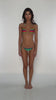 Luli Fama: Wavy Triangle-Wavy Ruched Back Tie Side Bikini (L34701-111-L34702-111)