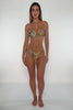 Luli Fama: Molded Push-Up Bandeau-High Leg Bikini (L876435-111-L876N50-111)