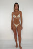 Luli Fama: Molded Push Up Bandeau Halter-Strap Ring Bikini (L87843H-014-L878J23-014)