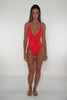 Luli Fama: Deep V One-Piece (L870G33-909)