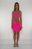 Luli Fama: Ring Twist Pop Skirt (L868X62-008)