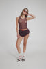 Agua Bendita: Maritza Crop-Lessa Shorts (21774-20596)