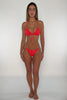 Luli Fama: Molded Push-Up Bandeau Halter-Ring Bikini (L87043H-909-L870E47-909)
