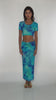 Luli Fama: Crop-Adjustable Shirred Maxi Skirt (L832I61-111-L832I99-111)